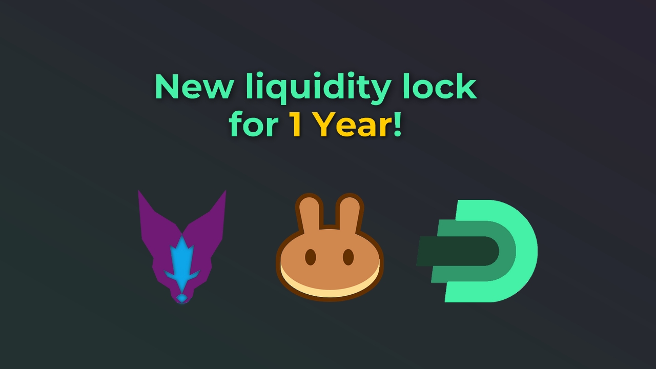New liquidity lock for 1 year