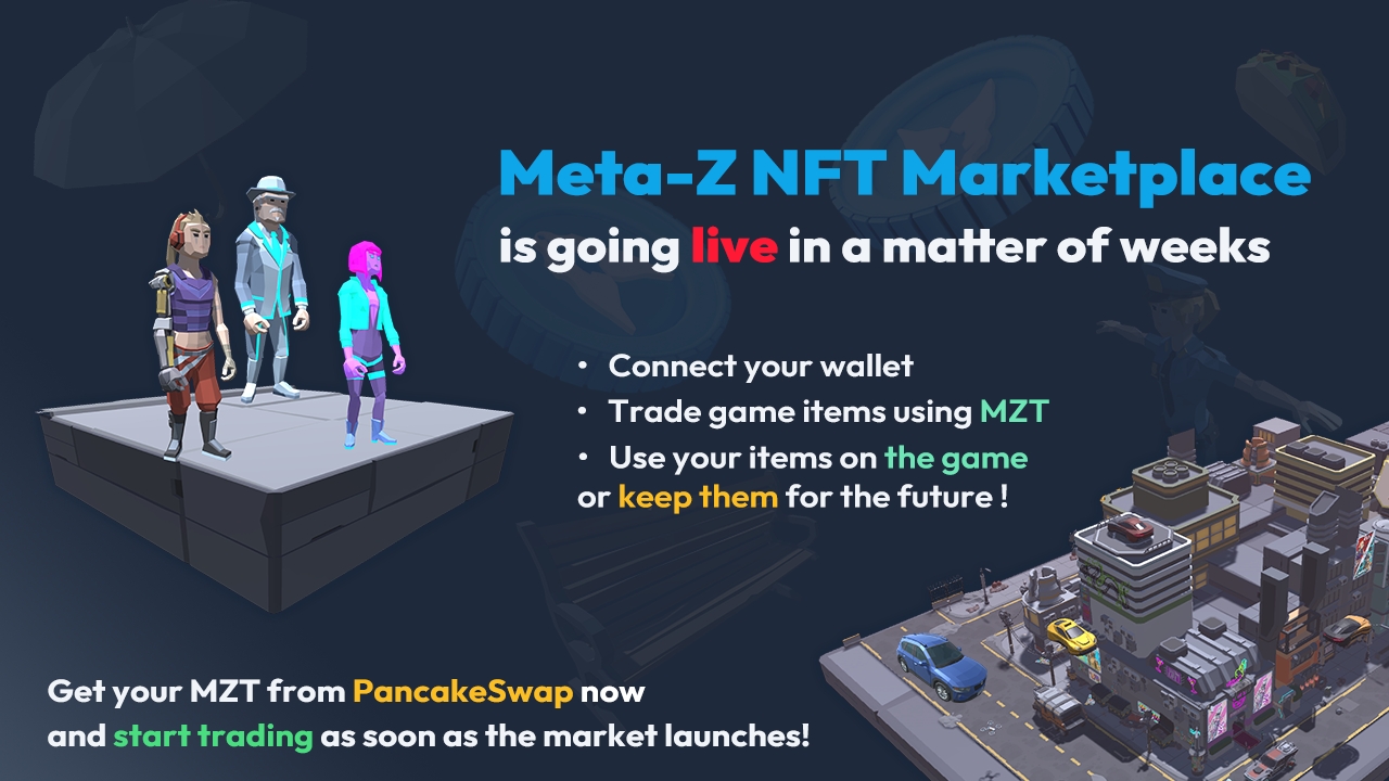 Meta-Z Marketplace is going to be launched soon